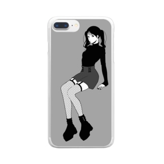 イラスト 女の子 クリアスマホケース Iphoneケース の通販 Suzuri スズリ イラスト 女の子 クリアスマホケース Iphoneケース の通販 Suzuri スズリ