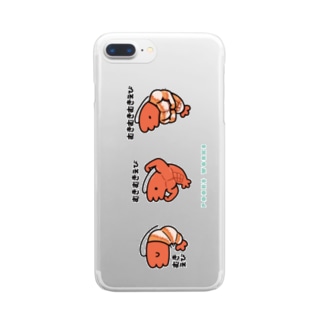 えび クリアスマホケース Iphoneケース の通販 Suzuri スズリ