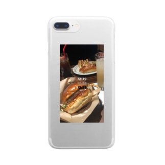 hamburger Clear Smartphone Case