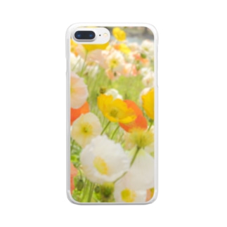 ビタミンポップ　Vitamin Popping Flowers  Clear Smartphone Case
