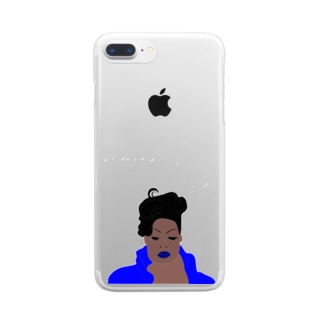 Shantay You Stay 文字抜き Clear Smartphone Case