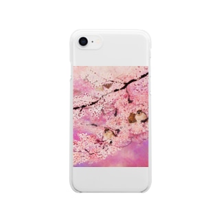桜の舞曲② Clear Smartphone Case