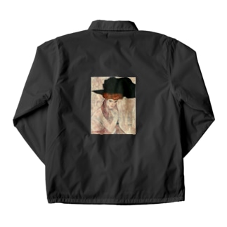グスタフ・クリムト / 1910 / The Black Feather Hat / Gustav Klimt Coach Jacket