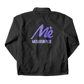 MESARION＋ロゴ文字切り抜きVer（紫） コーチジャケット