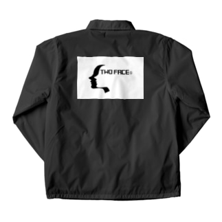 TWO FACE クールな男女の横顔 Coach Jacket