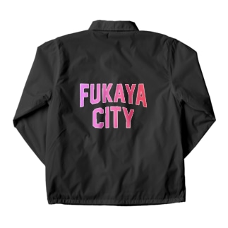 深谷市 FUKAYA CITY Coach Jacket