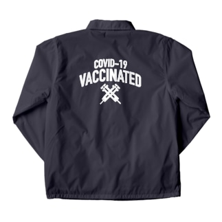 ワクチン接種済💉（白） Coach Jacket