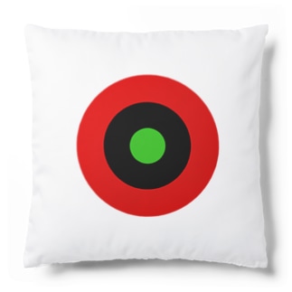 サークルa・赤・黒・緑3 Cushion