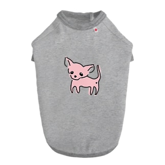 ゆるチワワ（ピンク） Dog T-shirt