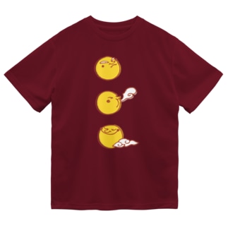 雲吐く月 Dry T-Shirt