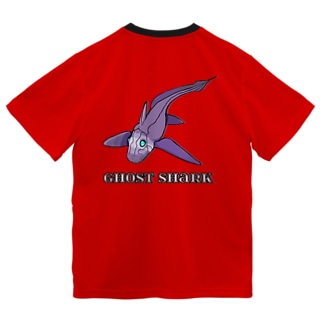 Ghost Shark バックプリント Dry T-Shirt