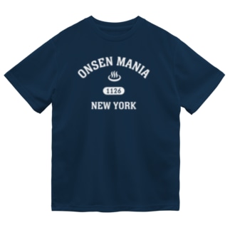 ONSEN MANIA (ホワイト) Dry T-Shirt