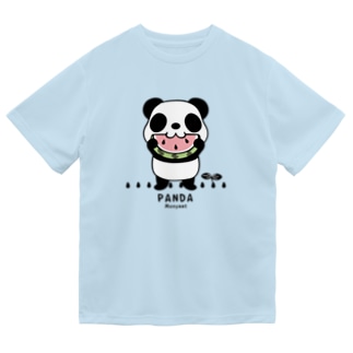 スイカを食べるパンダちゃん*C Dry T-Shirt