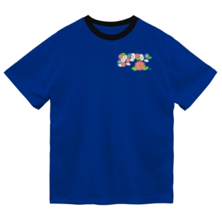 Stained glass flowers　～side～ Dry T-Shirt