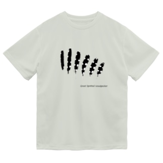 アカゲラノハネアツメ　　明るい色のTシャツ用 Dry T-Shirt