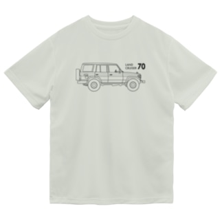 ランドクルーザー70のイラスト Dry T-Shirt