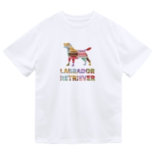 ラブラドールレトリバー　マカロン Dry T-Shirt