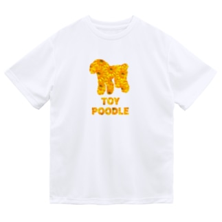トイプードル　ガーベラ Dry T-Shirt