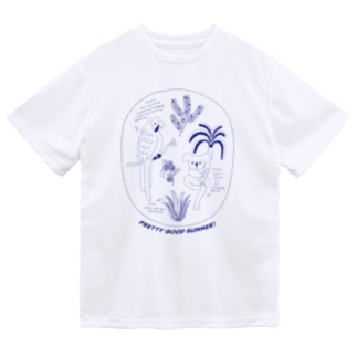 夏図鑑シリーズ　コアラ　カラー Dry T-Shirt