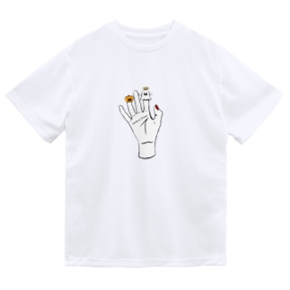 Finger puppets(ネイル) Dry T-Shirt