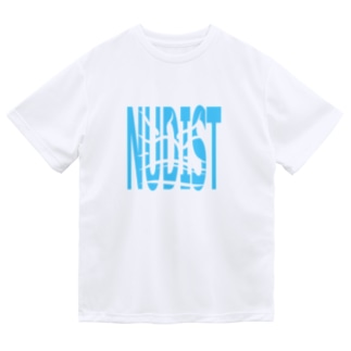 ヌーディスト（青） Dry T-Shirt