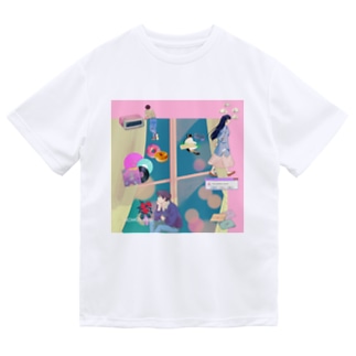 90's anime & momo #03 Dry T-Shirt