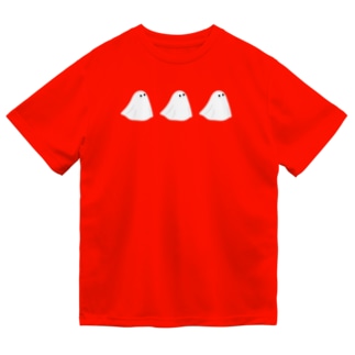 3匹のObakeちゃん Dry T-Shirt