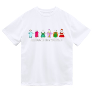 世界一周クマ② Dry T-Shirt