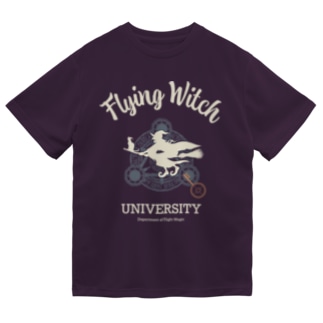 Flying Witch University Dry T-Shirt