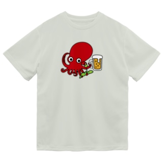 【NEW】タコとビールと枝豆 Dry T-Shirt