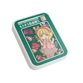 もうそう自由帳5フラット缶ケース Flat Tin Case