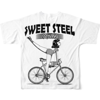 "SWEET STEEL Cycles" #2 All-Over Print T-Shirt