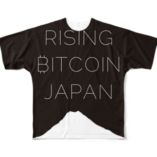 Rising Bitcoin Japan公式グッツ All-Over Print T-Shirt