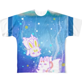 星空クリームソーダ All-Over Print T-Shirt