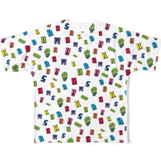 増殖カラーT All-Over Print T-Shirt