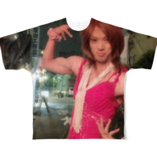 しっくすぱっく All-Over Print T-Shirt