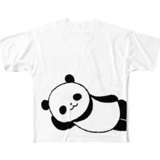 ねパンダ All-Over Print T-Shirt