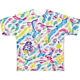 be(e) happy All-Over Print T-Shirt