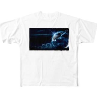 地球 All-Over Print T-Shirt