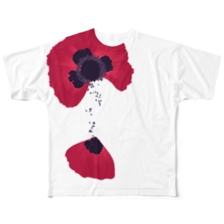 罌粟 All-Over Print T-Shirt