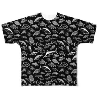SALTWATER FISH_WK_FG All-Over Print T-Shirt