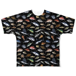 SALTWATER FISH_CWK_FG All-Over Print T-Shirt