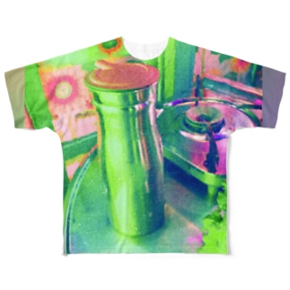 グリーンランタン マシカク All-Over Print T-Shirt