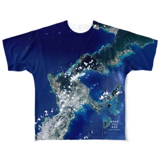 沖縄県 うるま市 All-Over Print T-Shirt