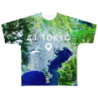 東京都 世田谷区 All-Over Print T-Shirt