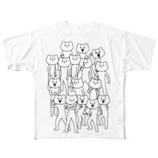 ベタックマ いっぱい(大)  All-Over Print T-Shirt
