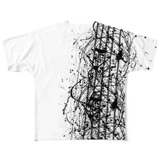 LIBRI  PAINT WORK 016 All-Over Print T-Shirt
