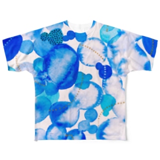 Blue Water All-Over Print T-Shirt