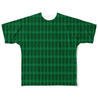 なーのフルグラT緑 All-Over Print T-Shirt