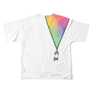 にじいろライフ All-Over Print T-Shirt